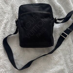 Louis Vuitton Black Messenger Bag